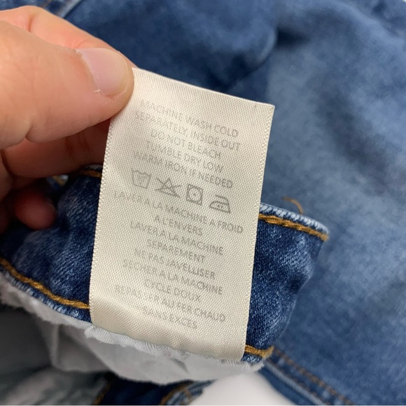 OBEY mid rise skinny jeans women size 28 - Picture 5 of 10